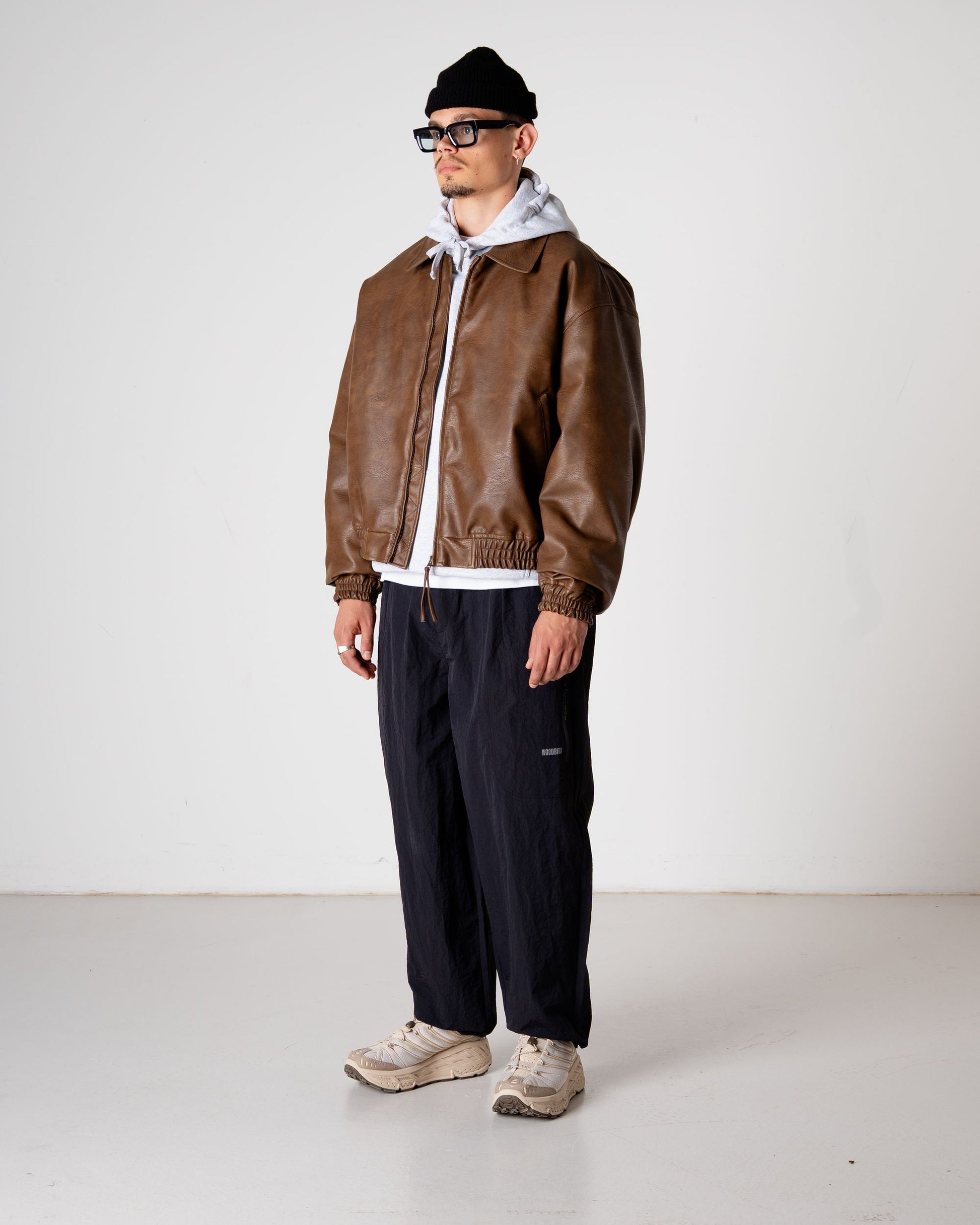 Bao Biker Jacket - Dark Brown