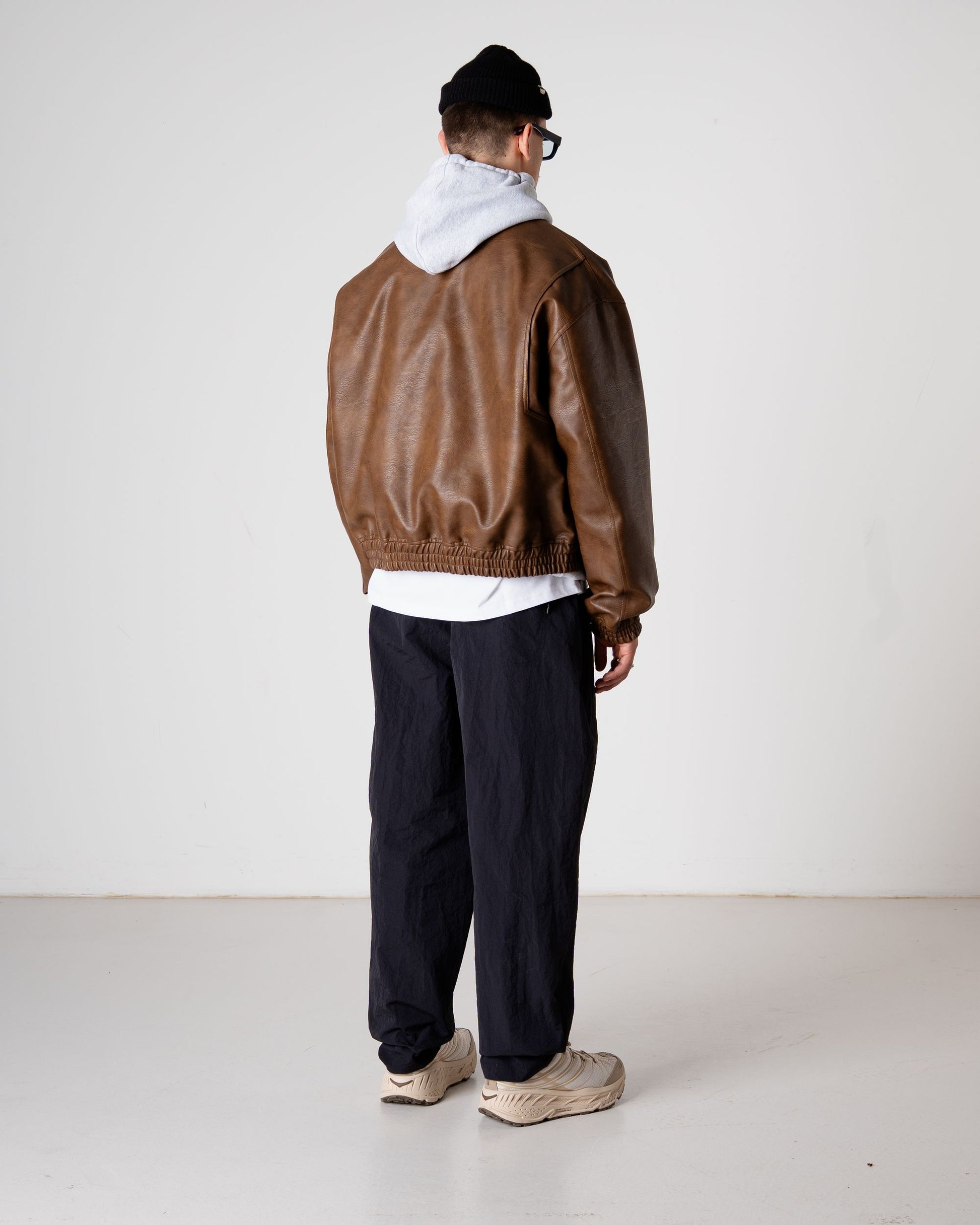 Bao Biker Jacket - Dark Brown