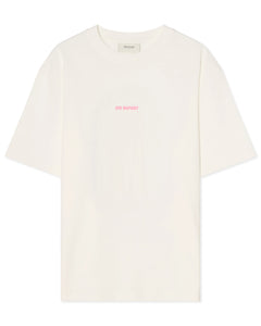 Berkeley Tee On Repeeat Front And Back - Almost White