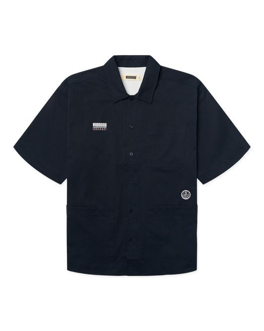 Wang Work Shirt - Dark Navy