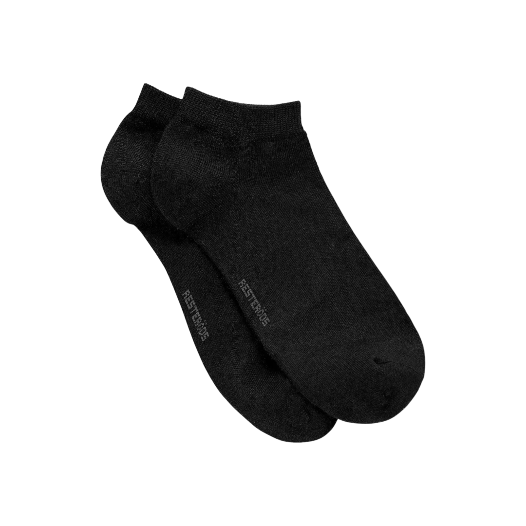 Ankle socks bamboo 5-pack - Svart