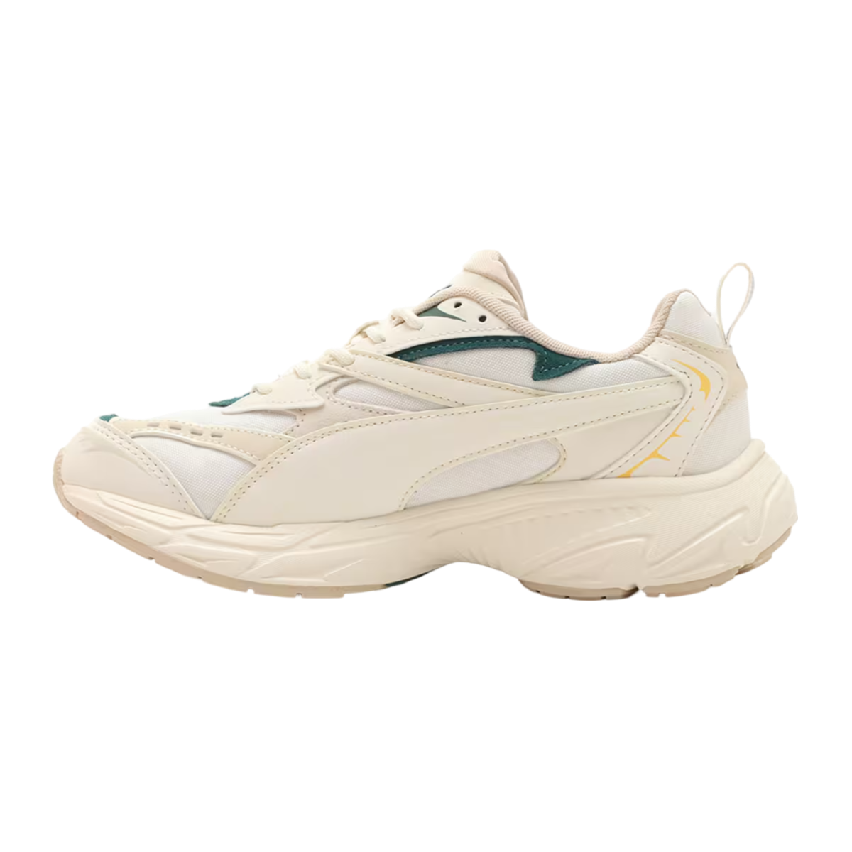 Puma Morphic Varsity - Warm White/Malachite