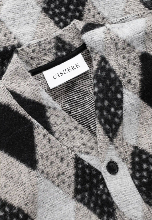 Parker knitted cardigan - Checked