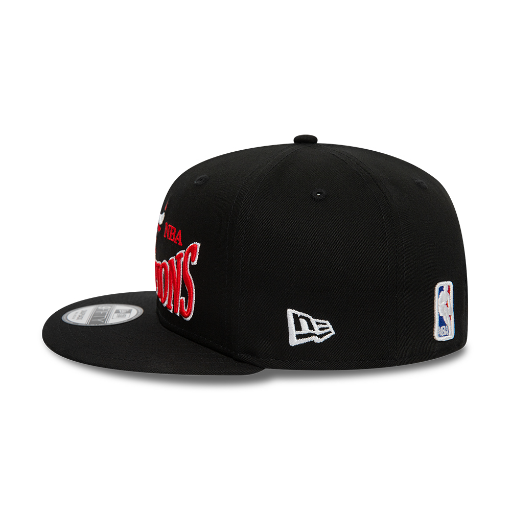 9Fifty Champions Patch - Chicago Bulls Black/Red