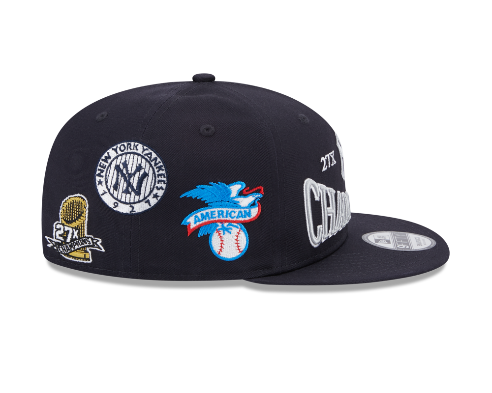 9Fifty Champions Patch - New York Yankees Navy/Grey