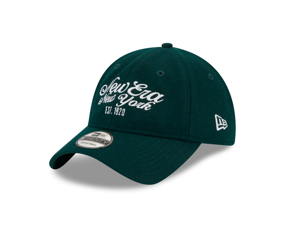 9Twenty New Era Melton - Dark Green/Off White