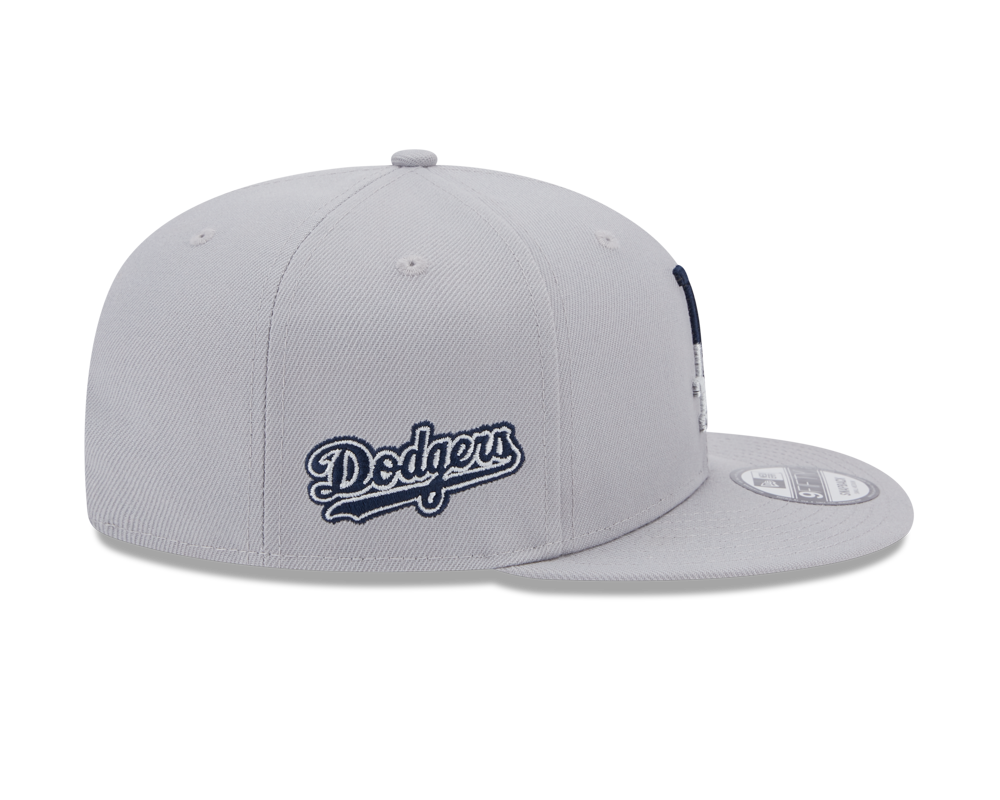 9Fifty Team Drip - Los Angeles Dodgers Grey/Dark Royal
