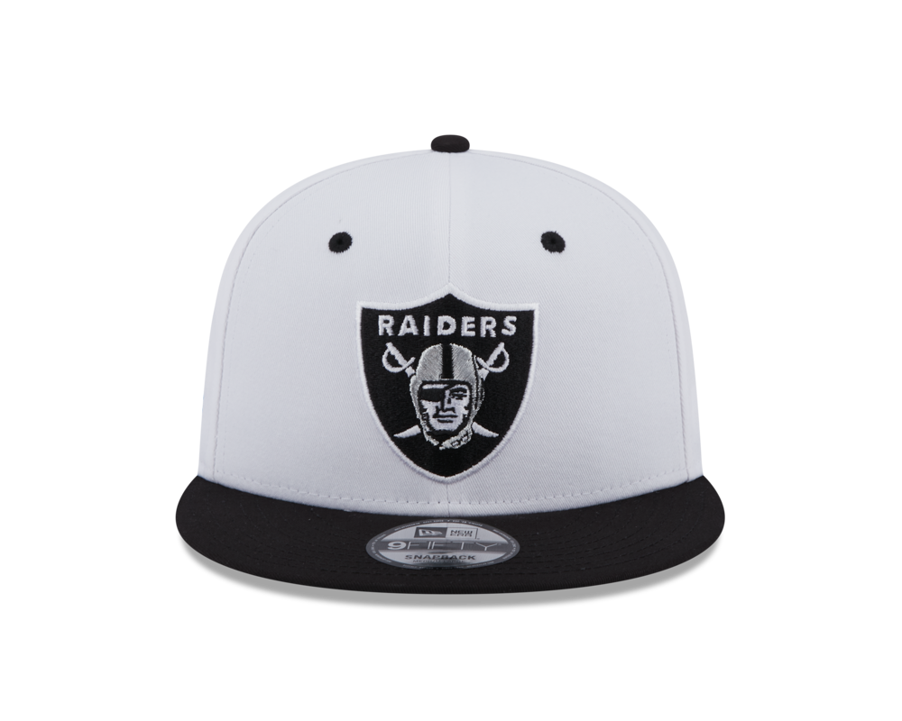 9Fifty White Crown Patch - Las Vegas Raiders White/Black