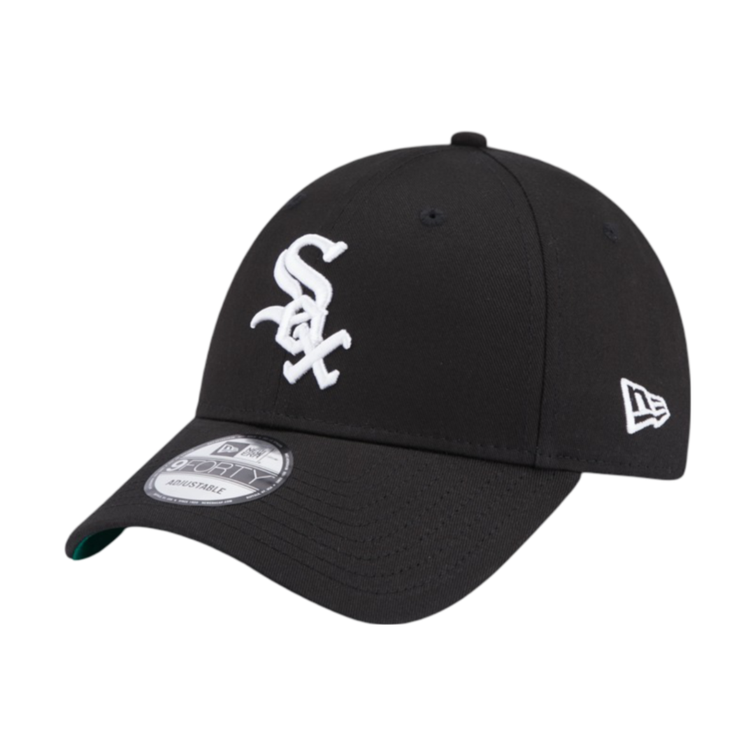 9Forty Team Side Patch - Chicago White Sox Black/White