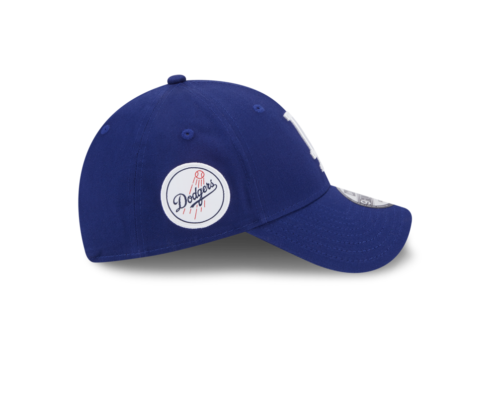 9Forty Team Side Patch - Los Angeles Dodgers Dark Royal/White