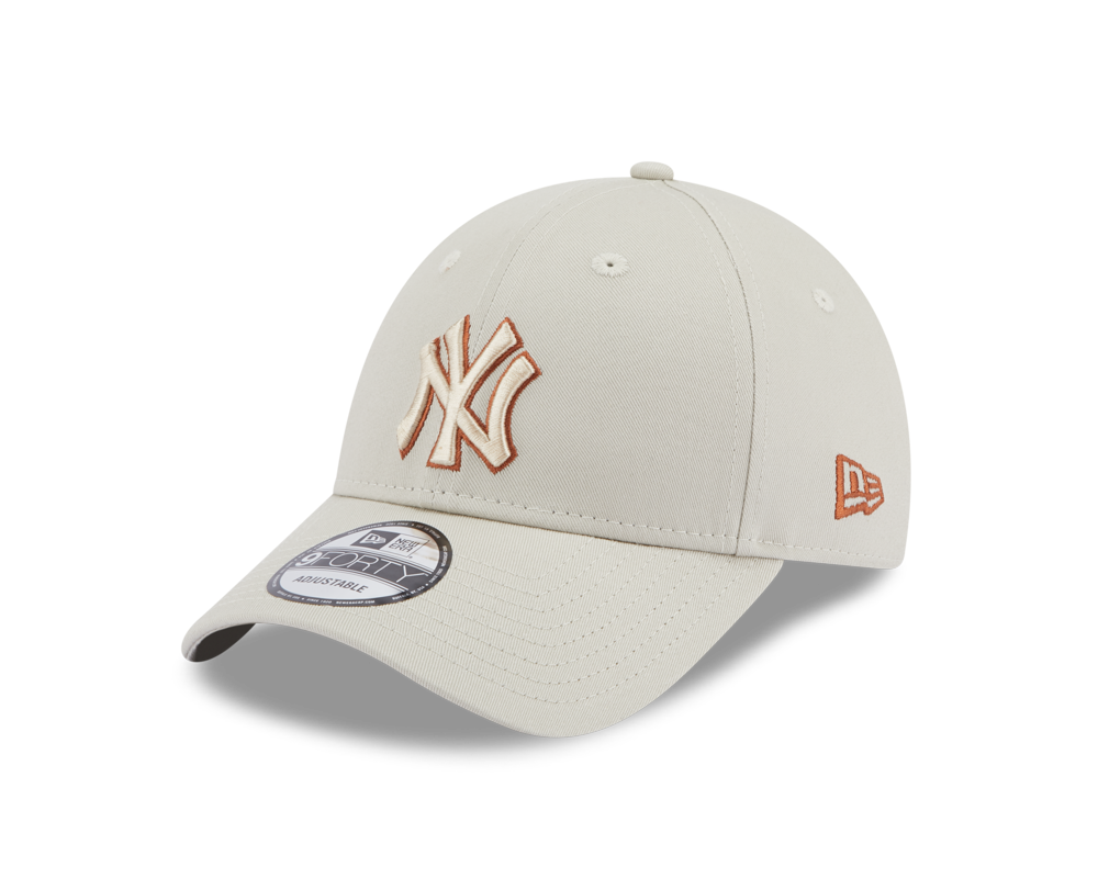 9Forty Team Outline - New York Yankees Stone/Purple Nitro