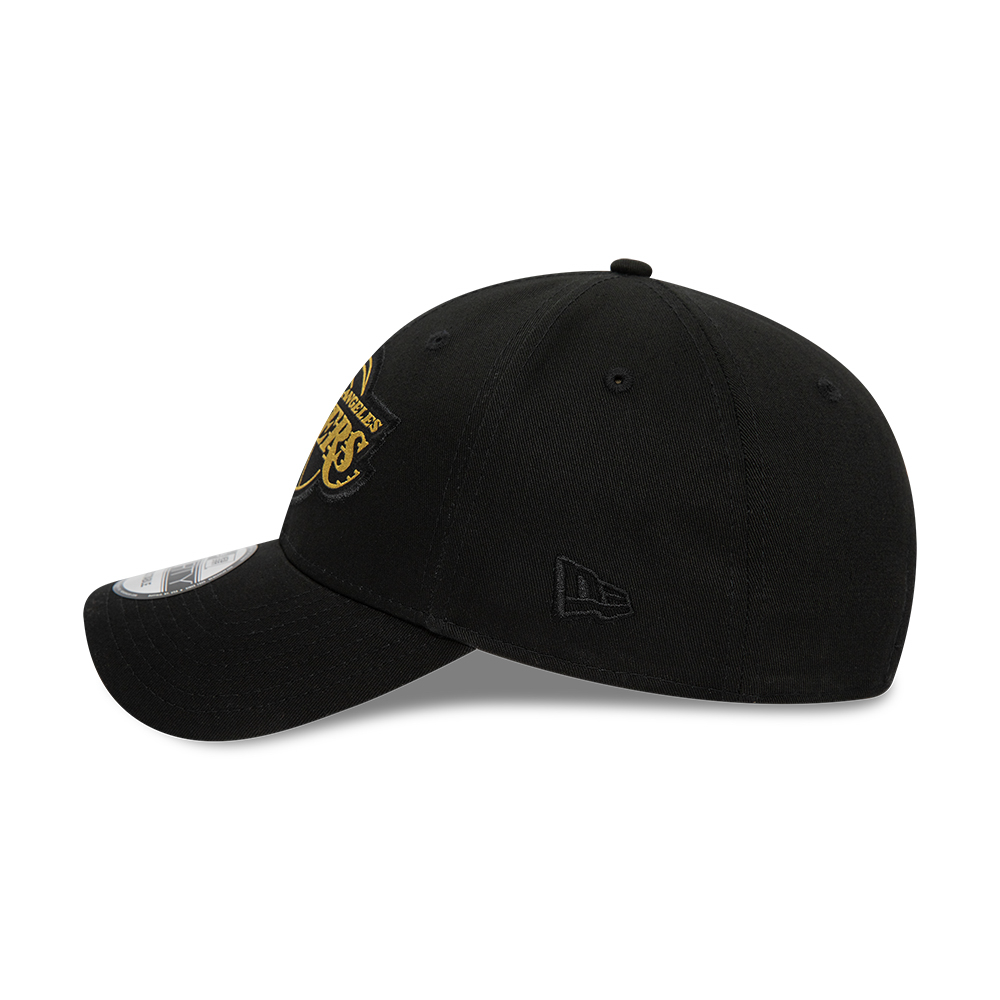 9Forty Metallic Badge - Los Angeles Lakers  Black/Metallic Gold