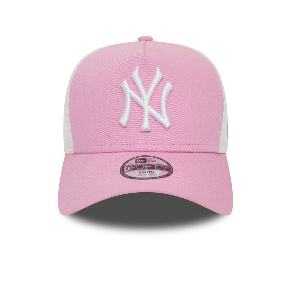 9Forty Aframe Trucker Child League Essential - Fondant Pink/White