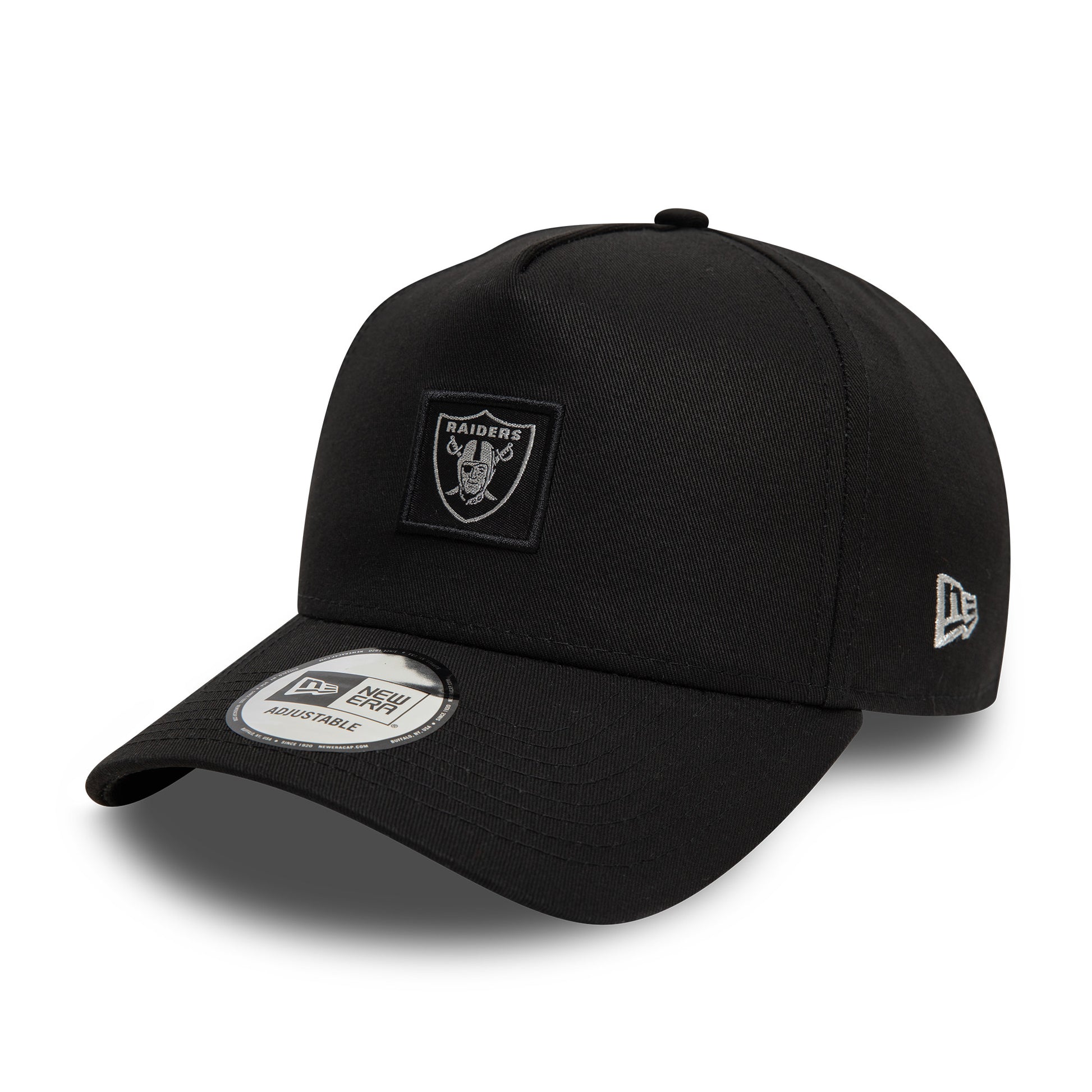 9Forty Eframe Metallic Patch Las Vegas Raiders - Black/Metallic Silver