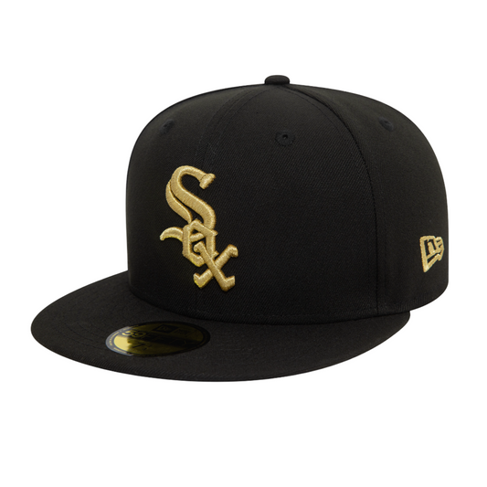 59Fifty Coops Metallic - Chicago White Sox Black/Metallic Gold