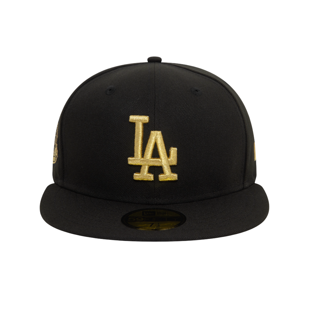 59Fifty Coops Metallic - Los Angeles Dodgers Black/Metallic Gold