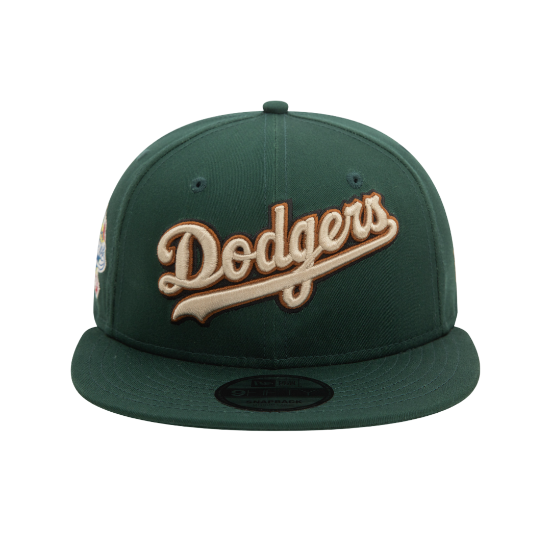 9Fifty Wordmark Patch - Los Angeles Dodgers Dark Green