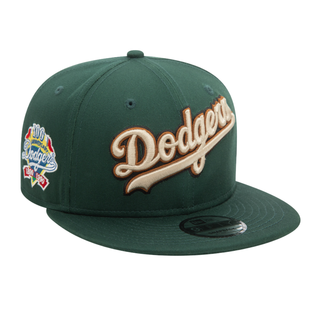 9Fifty Wordmark Patch - Los Angeles Dodgers Dark Green