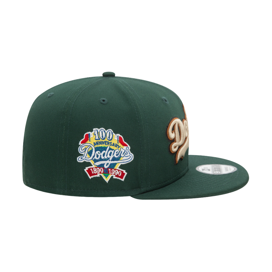 9Fifty Wordmark Patch - Los Angeles Dodgers Dark Green