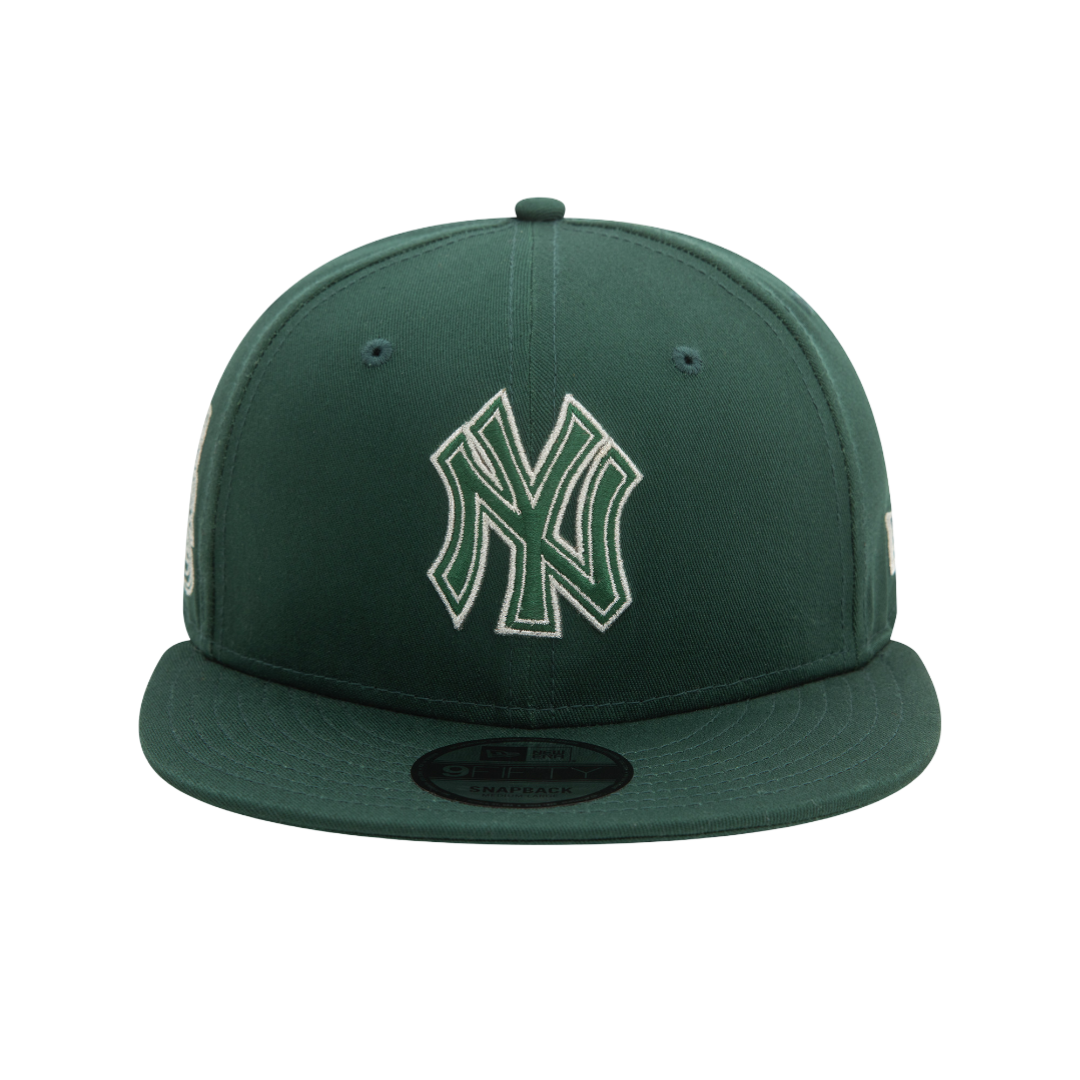 9Fifty Metallic Outline - New York Yankees Dark Green