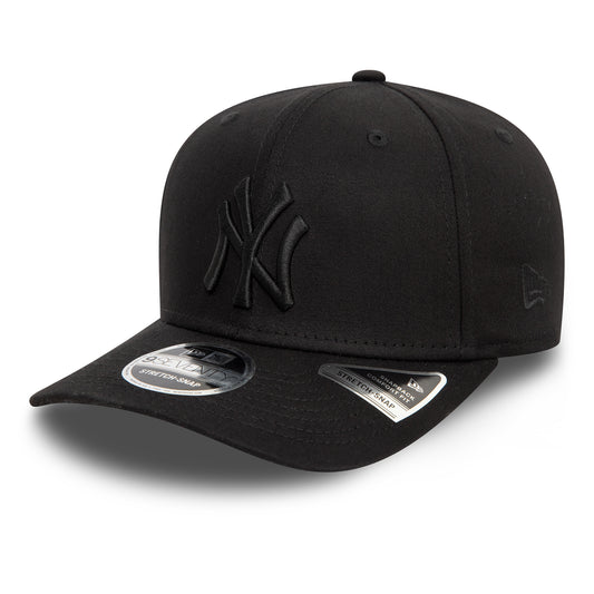 9Seventy Stretch-Snap Monochrome New York Yankees - Black/Black