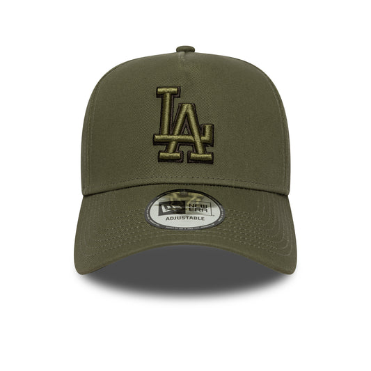 9Forty Eframe Tonal Outline Los Angeles Dodgers - New Olive/New Olive
