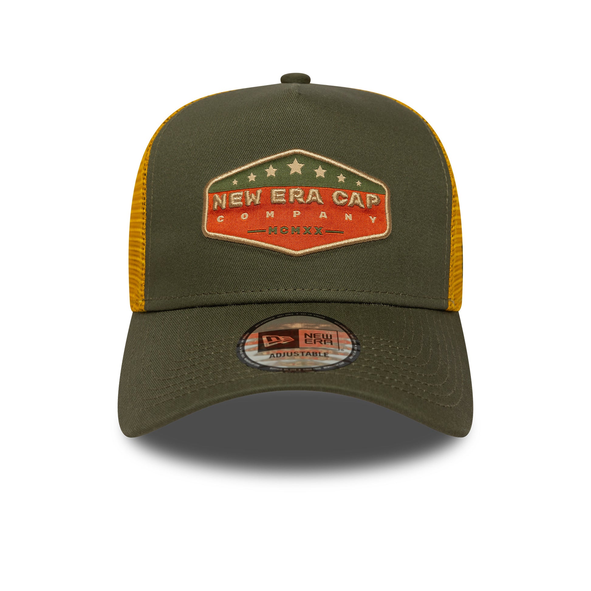9Forty Trucker Cotton Patch New Era Branded - New Olive