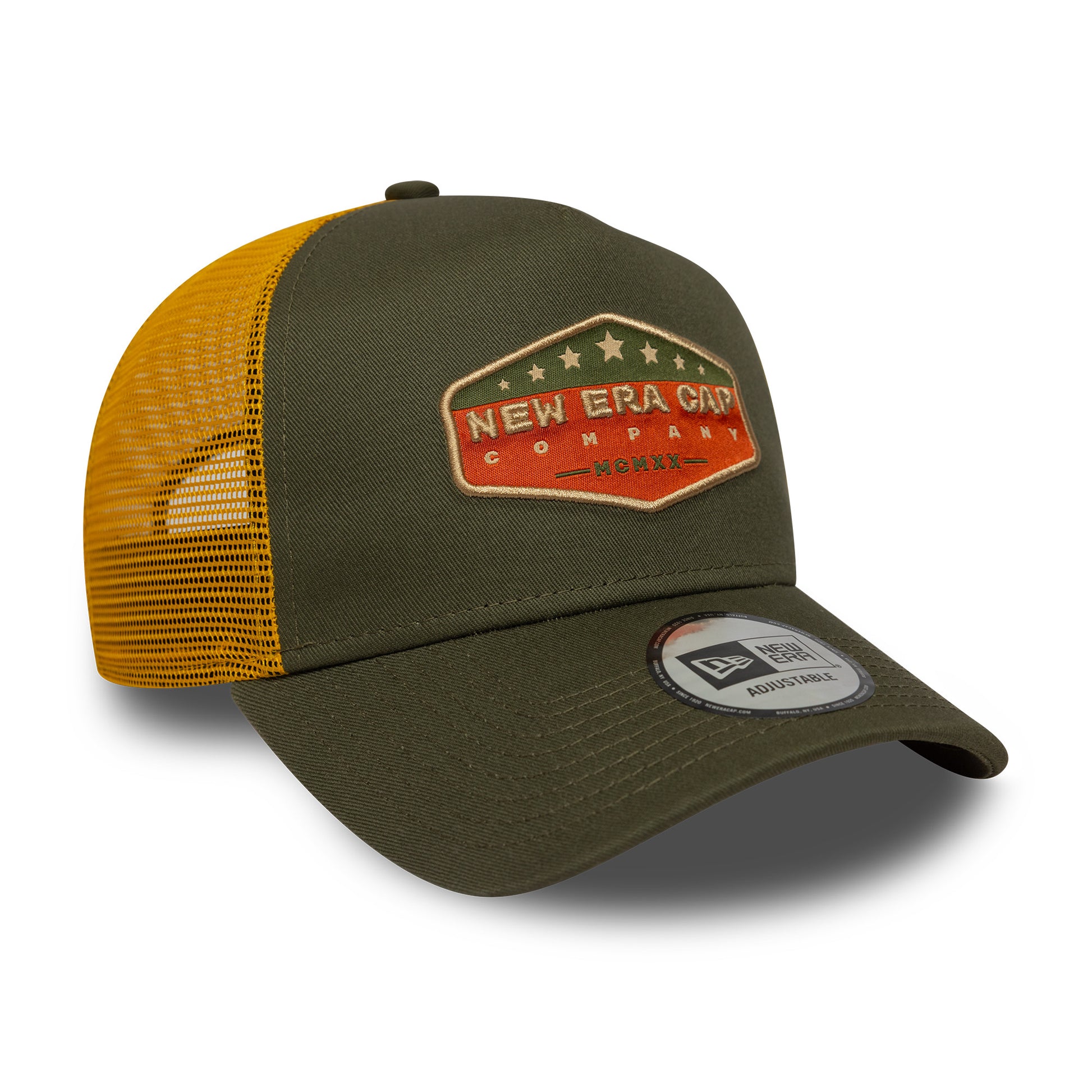 9Forty Trucker Cotton Patch New Era Branded - New Olive