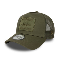 9Forty Trucker Tonal Patch New Era Branded - New Olive