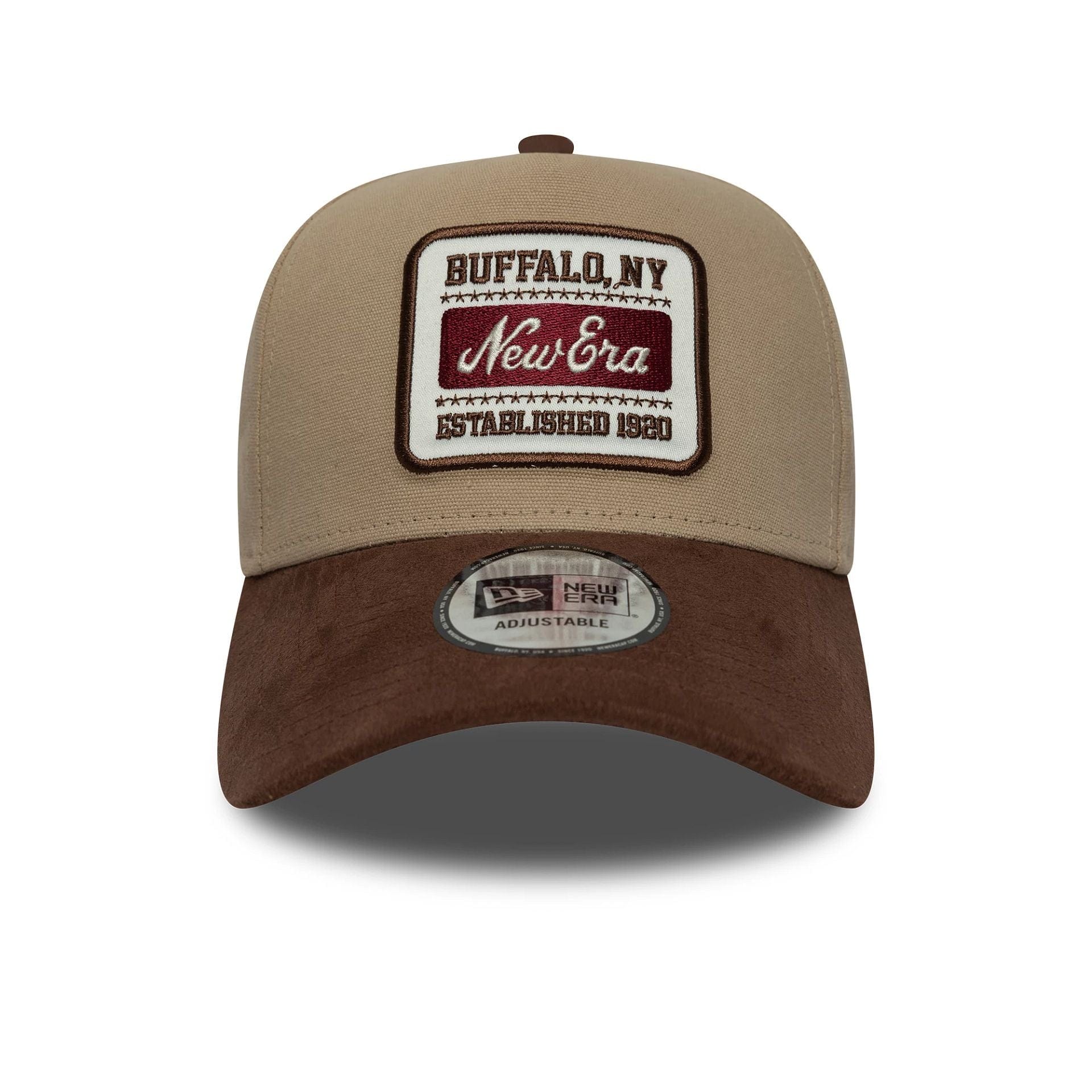 9Forty Aframe New Era Patch Suede - Beige/brown