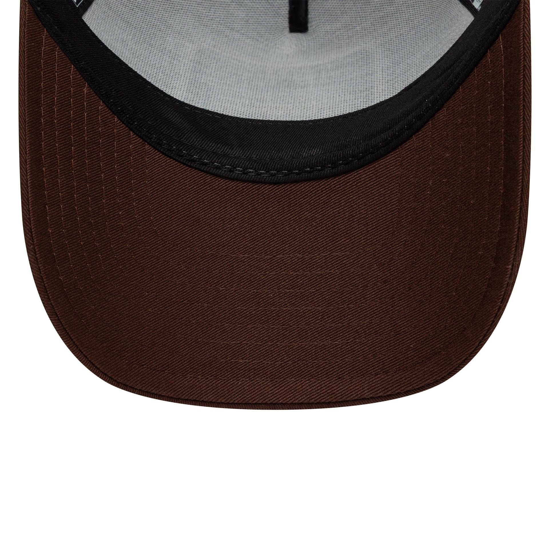 9Forty Aframe Trucker New Era Patch Suede - Brown