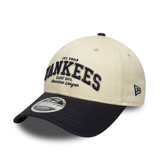 9Forty Wordmark MC New York Yankees - Offwhite/Navy