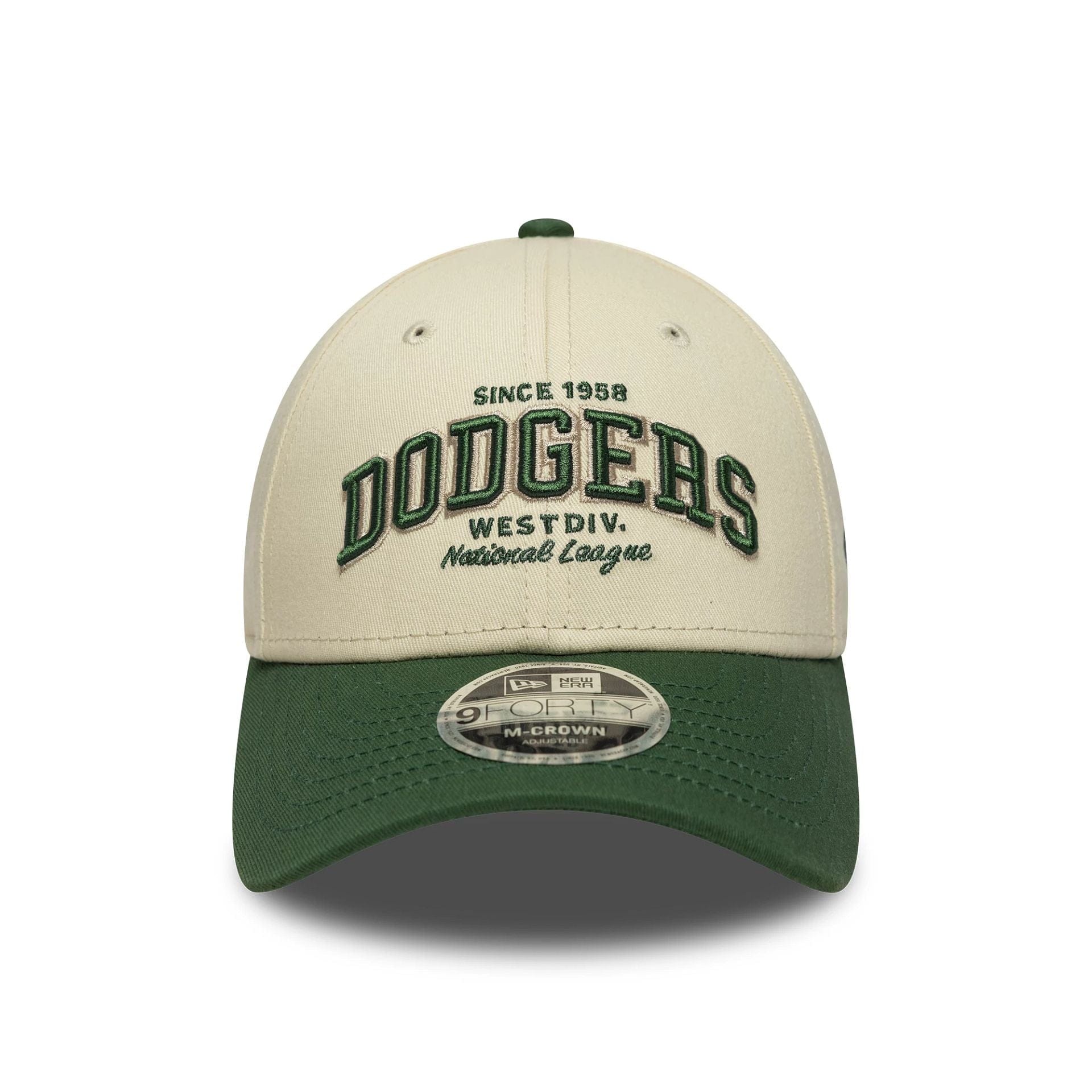 9Forty Wordmark MC Los Angeles Dodgers - Offwhite/Green