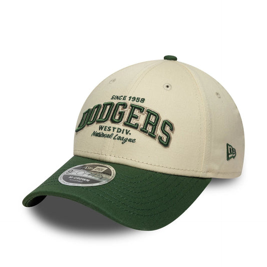 9Forty Wordmark MC Los Angeles Dodgers - Offwhite/Green
