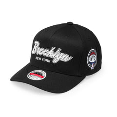 Allstar Script Patch Classic Red - Brooklyn Nets Black