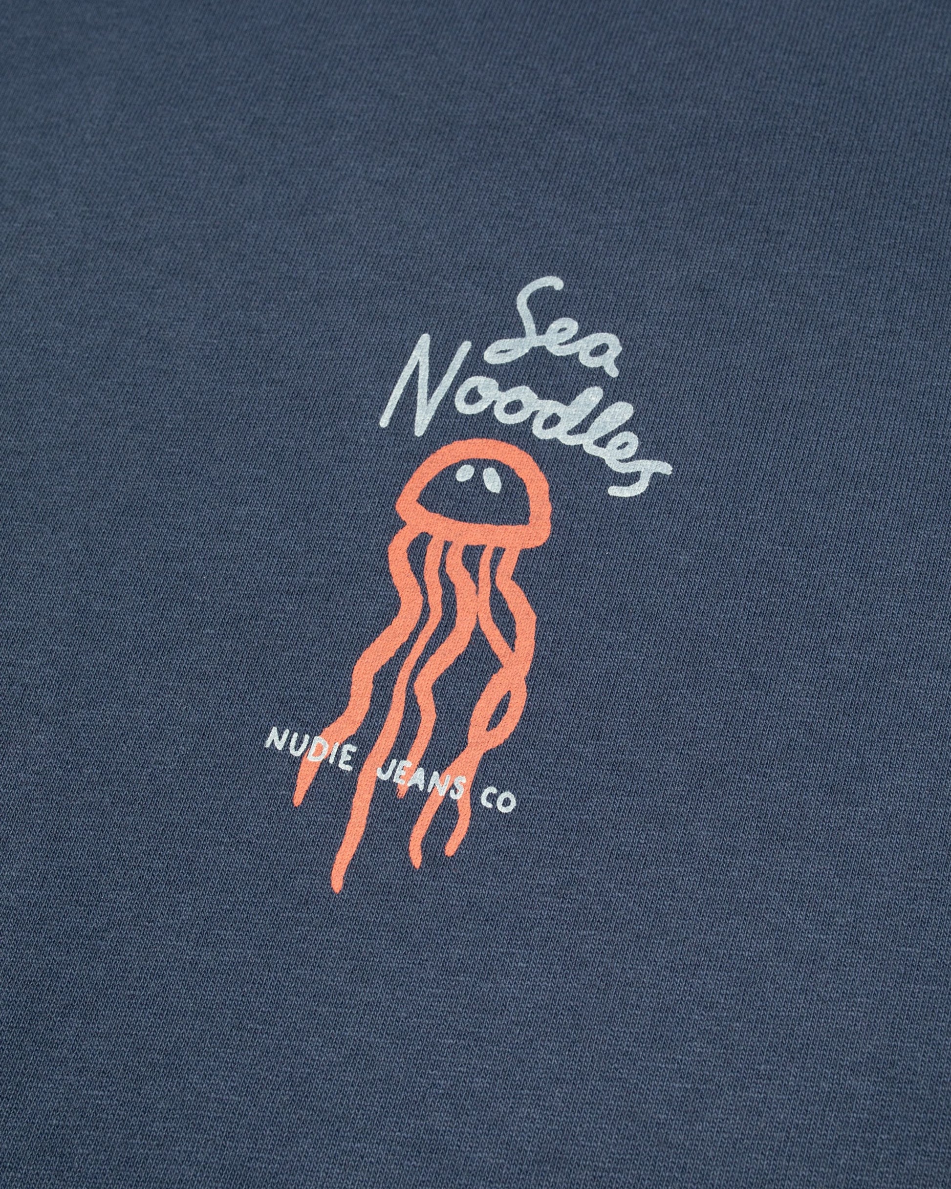 Roy Sea Noodles T-Shirt - Dark Blue