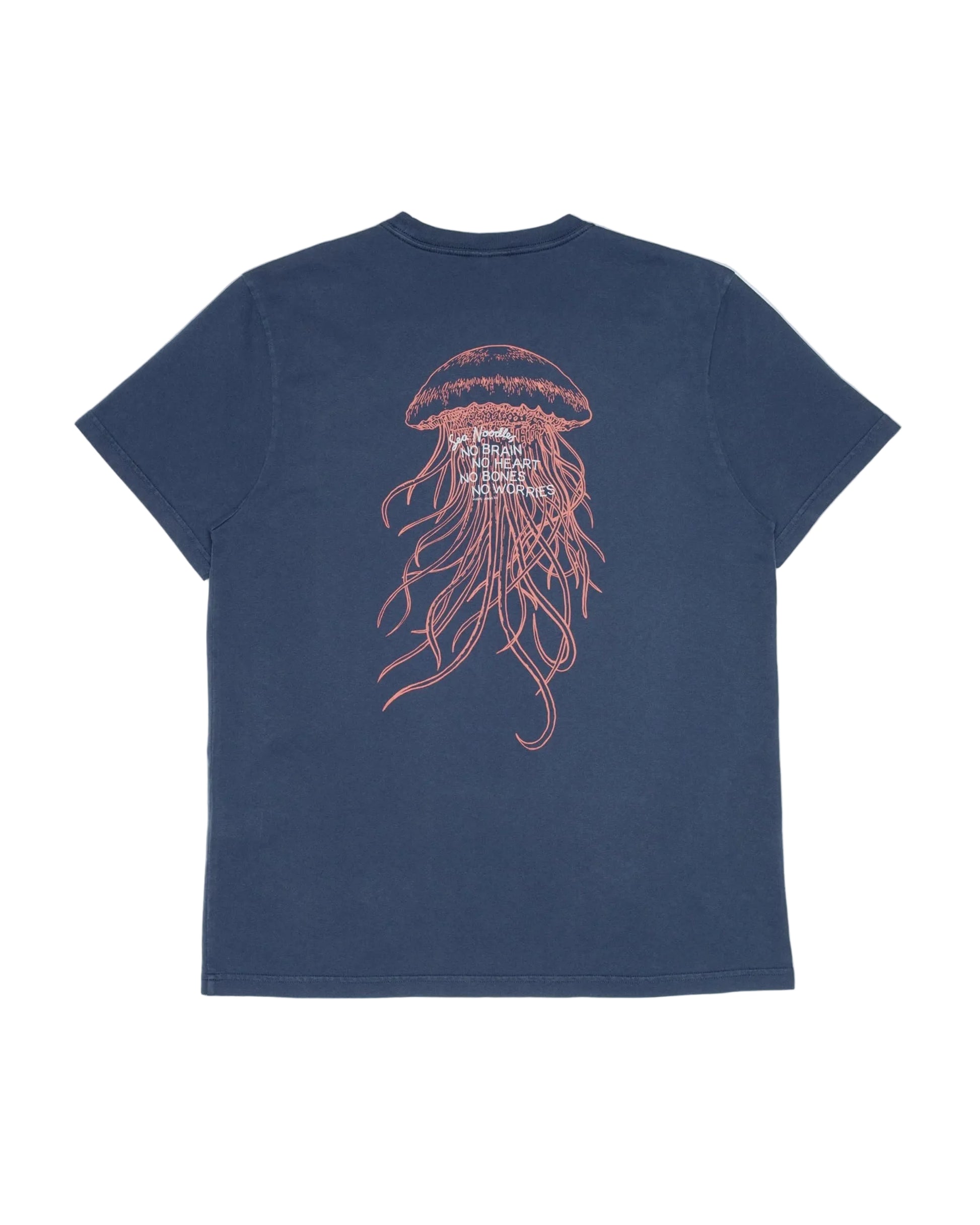 Roy Sea Noodles T-Shirt - Dark Blue