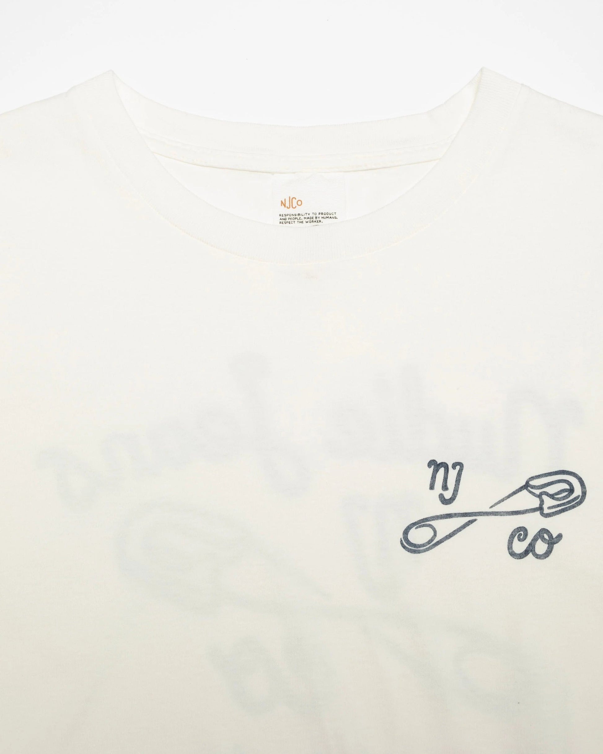 Roy T-Shirt NJCO Pin - Chalk White