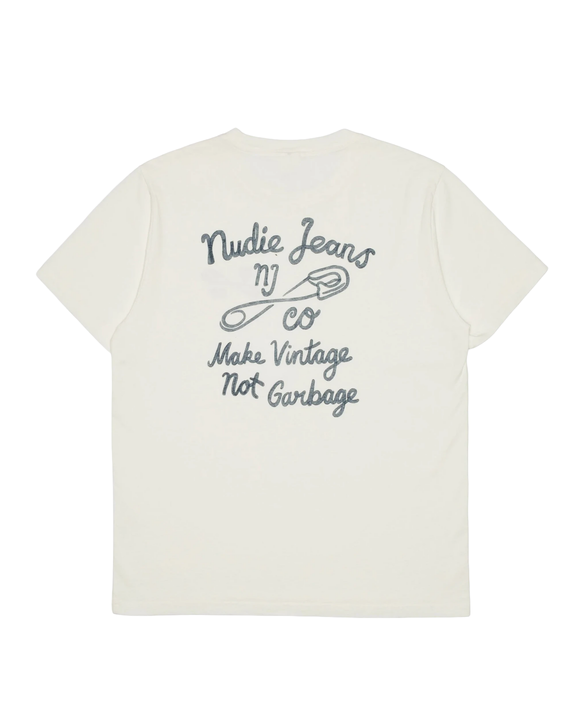 Roy T-Shirt NJCO Pin - Chalk White