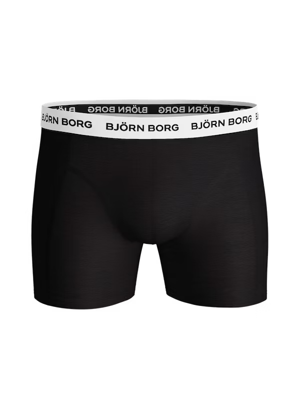 Cotton Stretch Boxer 3-pack - Black/White