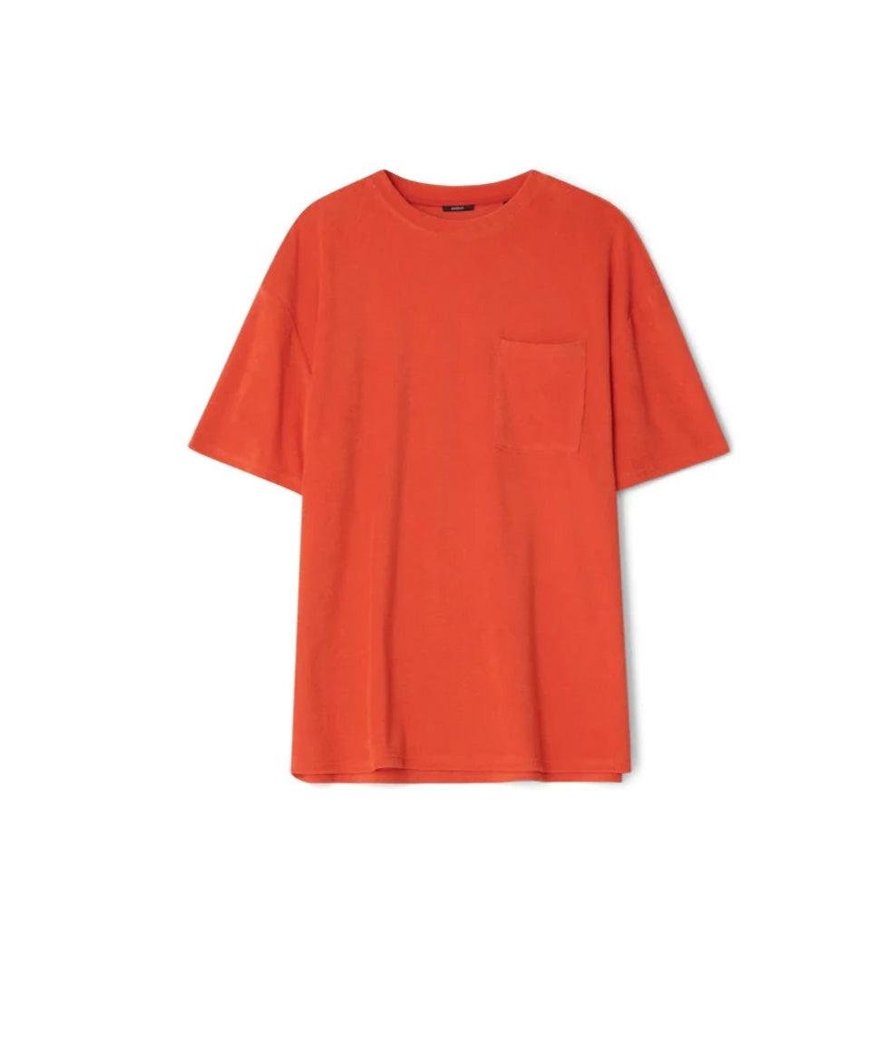 Spring Towel Tee - Bright Red