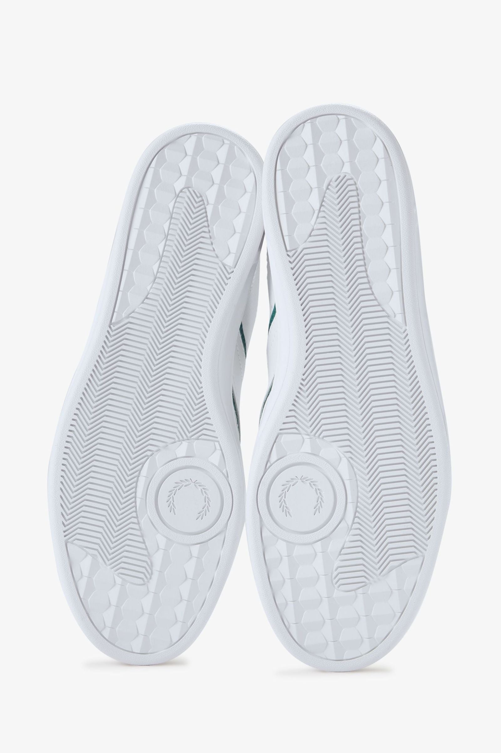 B4 Embossed Leatther/Suede - White