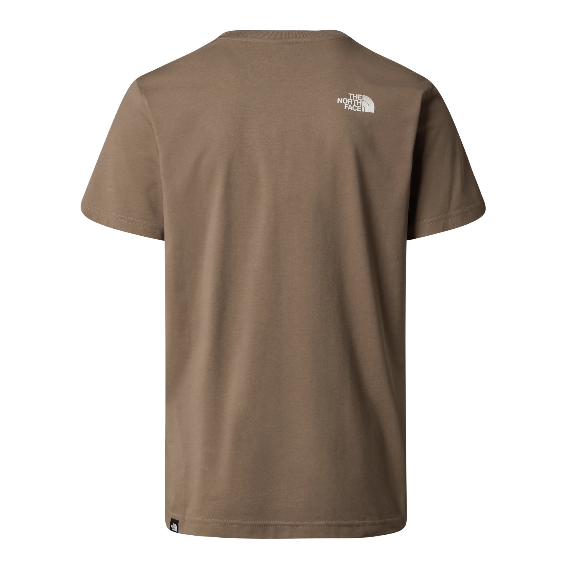 Simple Dome Short-sleeve Tee - Mocha brown