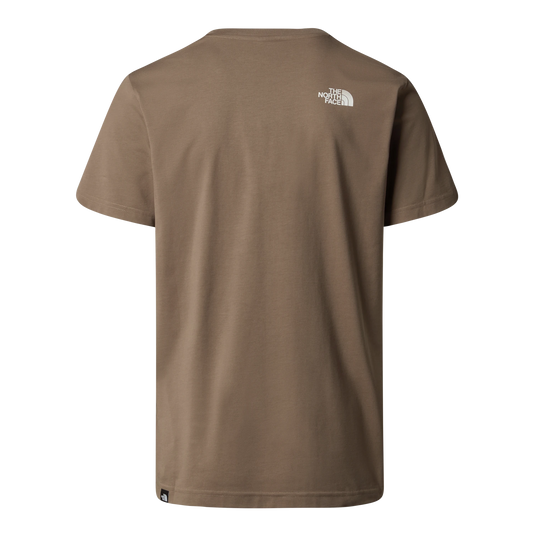 Simple Dome Short-sleeve Tee - Mocha brown