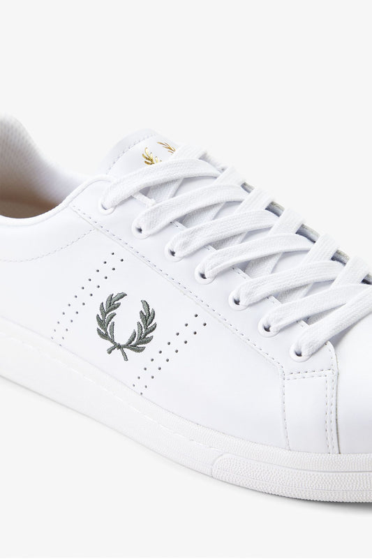 B721 Leather - White