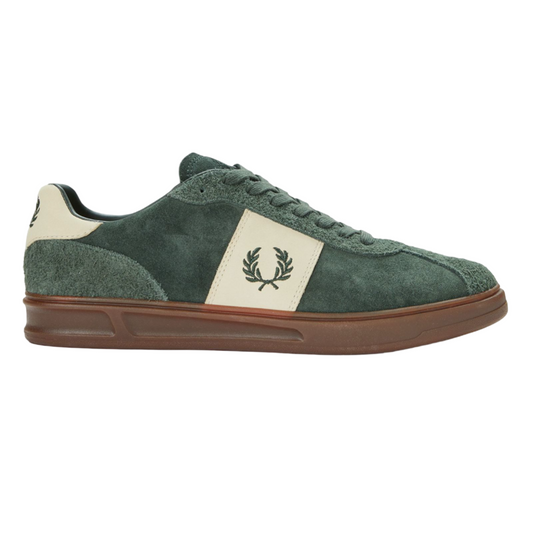 B4 Suede/Leather - Court Green