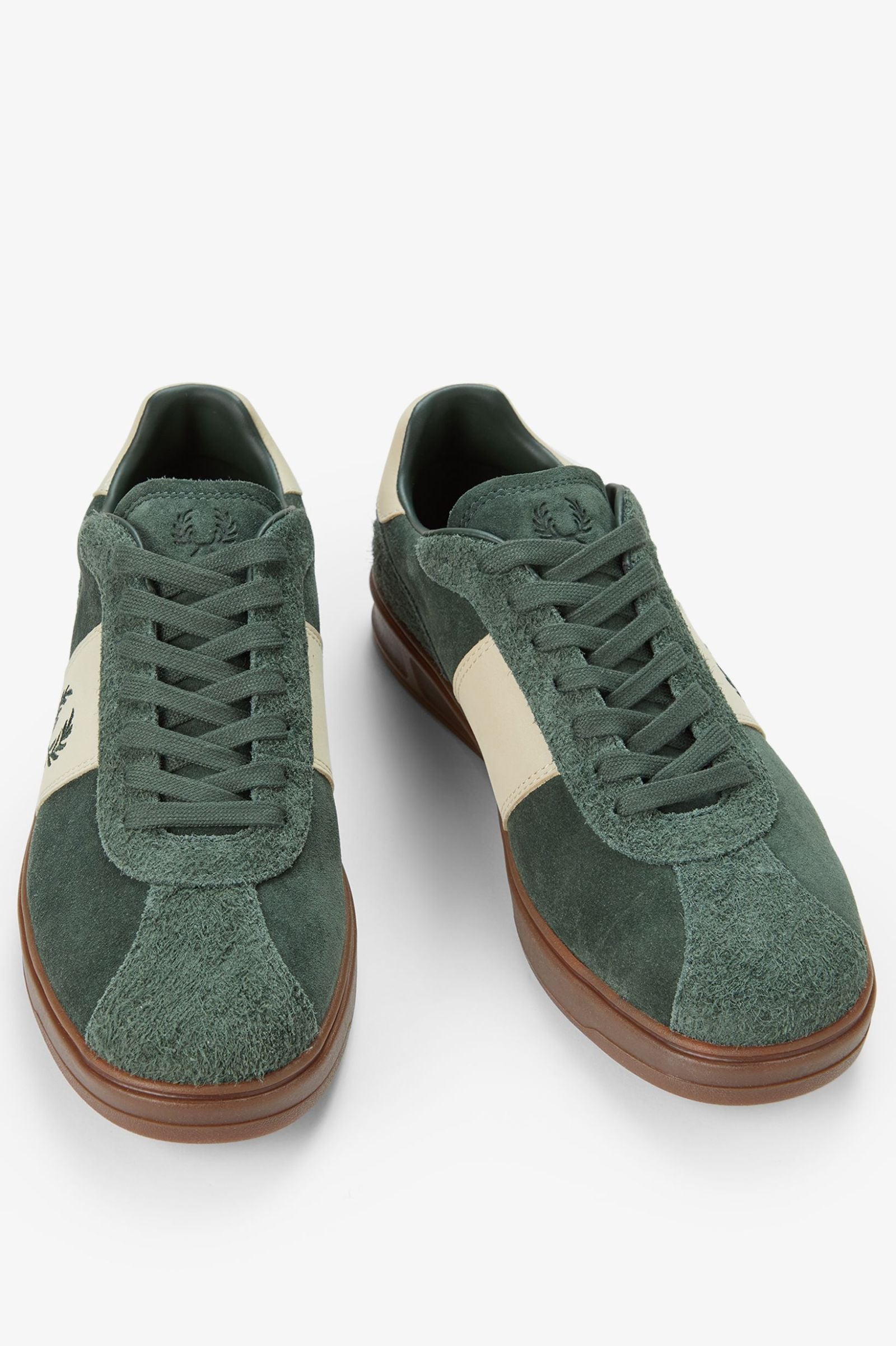 B4 Suede/Leather - Court Green