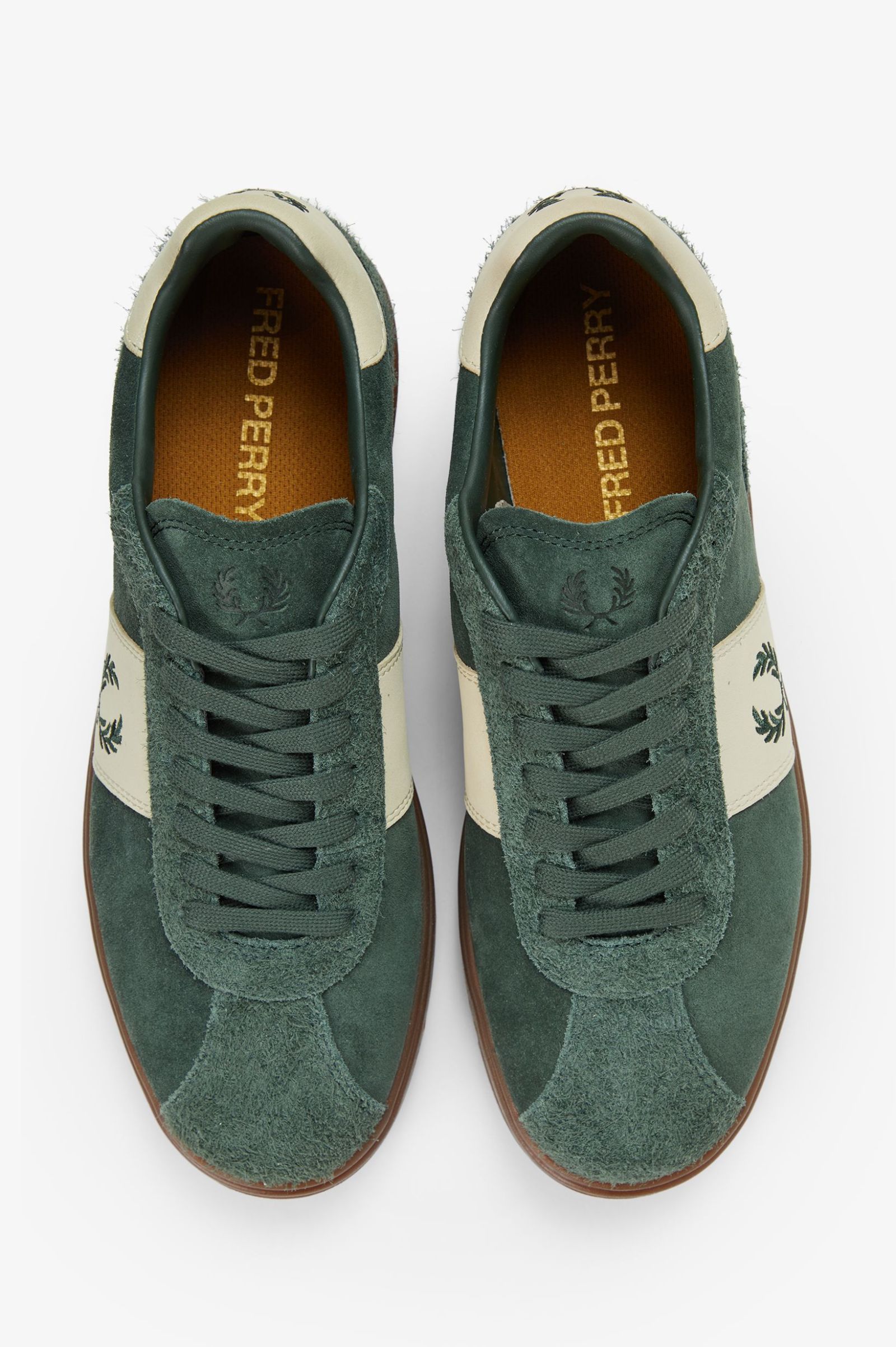 B4 Suede/Leather - Court Green