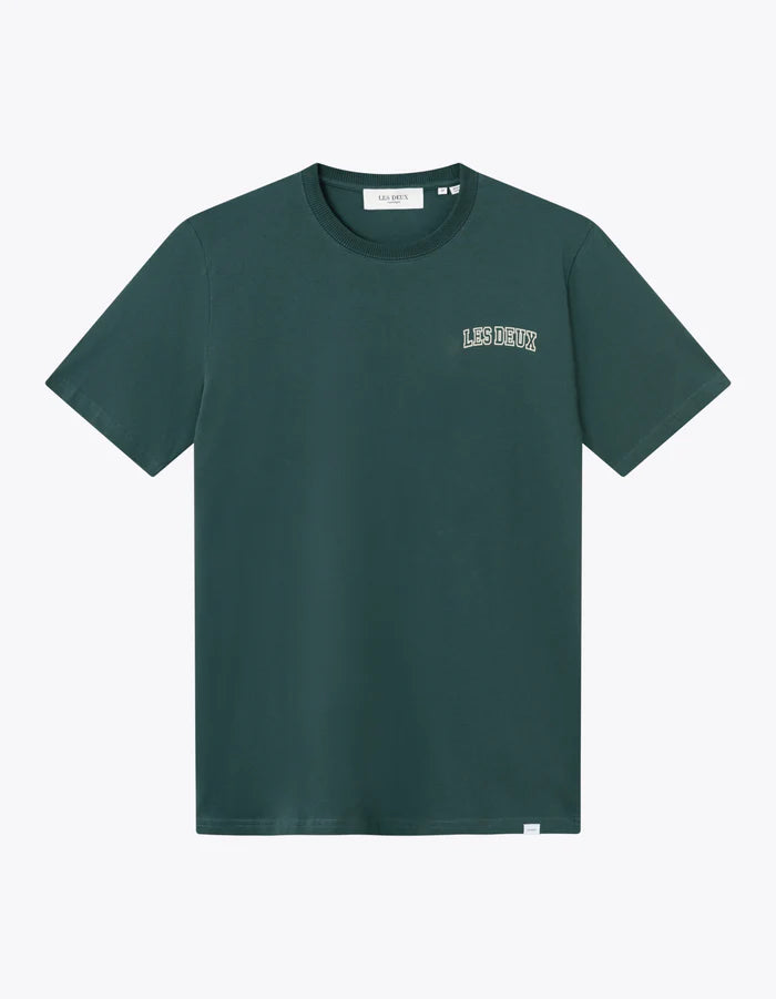 Blake T-Shirt - Pine Green/Dark Sand