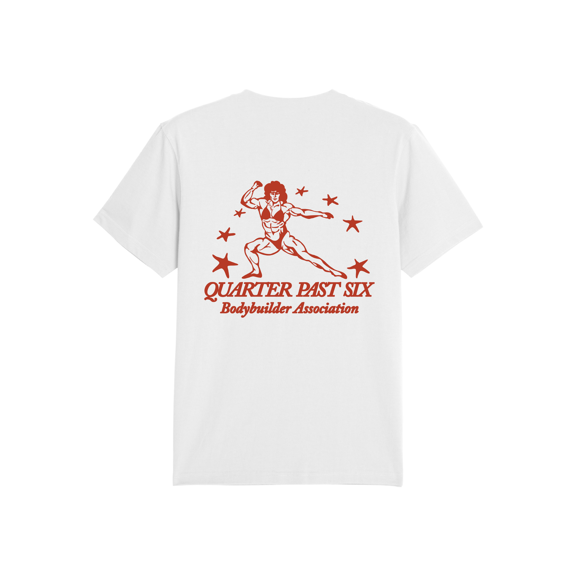 Bodybuilder - White/Red